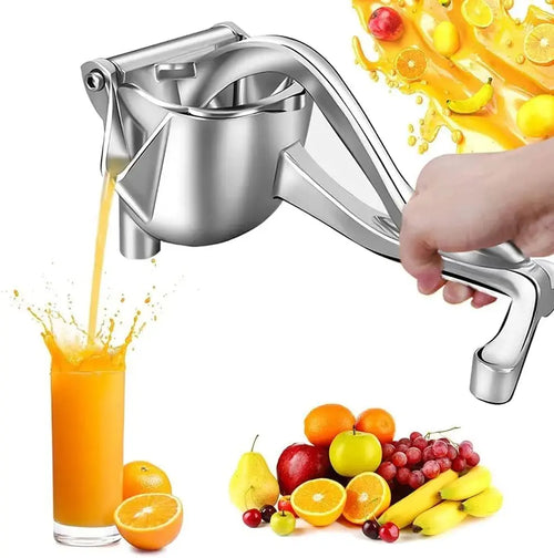 Hand Press Juicer Machine Aluminum Manual Fruit Squeezer Orange Juicer Multipurpose