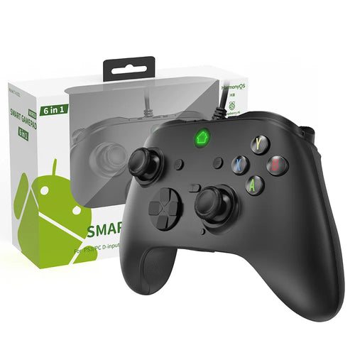 Wired Controller Hall Effect Joysticks &Triggers Gamepad with Turbo T-A102L Dual