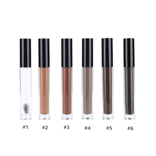 Vegan Eye Brow Enhancer Transparent Tint Clear Eyebrow Glue Gel