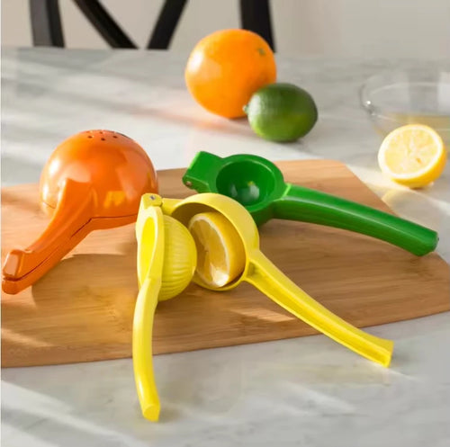 Kitchen Tool Stainless Steel Handheld Citrus Juicer Manual Press & Squeezer with Aluminum