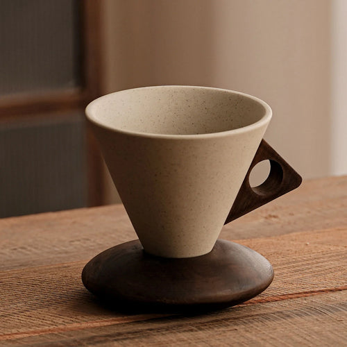 250ml Japanese Simple Ceramic Coffee Mug Office Italian Espresso Latte Latte Cup White