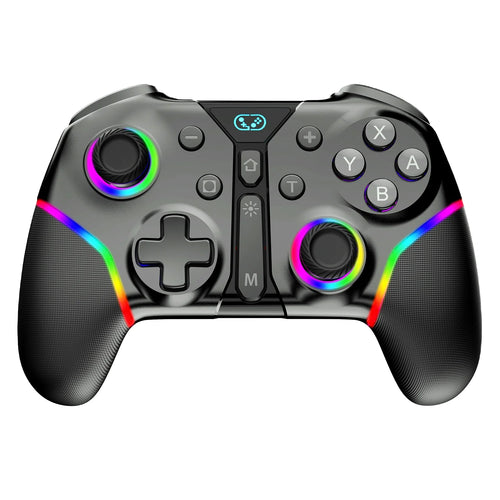 Motion Sensor Function Hall Effect Joystick &Trigger Button Wireless Controller for NS