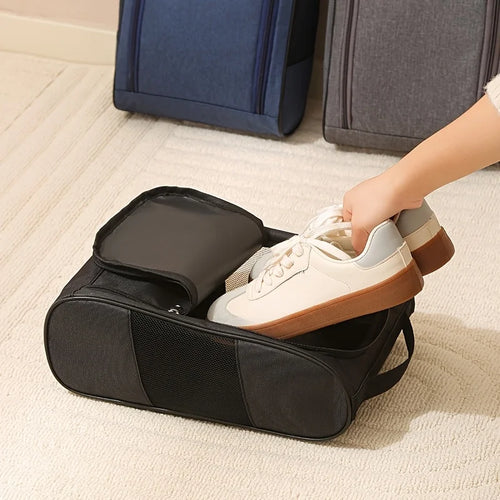 Travel Shoe Storage Bag Portable Breathable Shoe Organizer for Business Trips Luggage