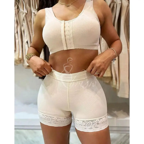 Fajase Hip Enhancer Butt Lifter Panty Shorts Tummy Control Butt Lifting Shapewear