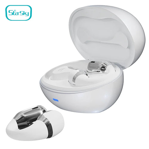 Starsky Open Ear Clip on Wireless Earbuds BT V5.4 400mAh Charging Case with 7h Playtime