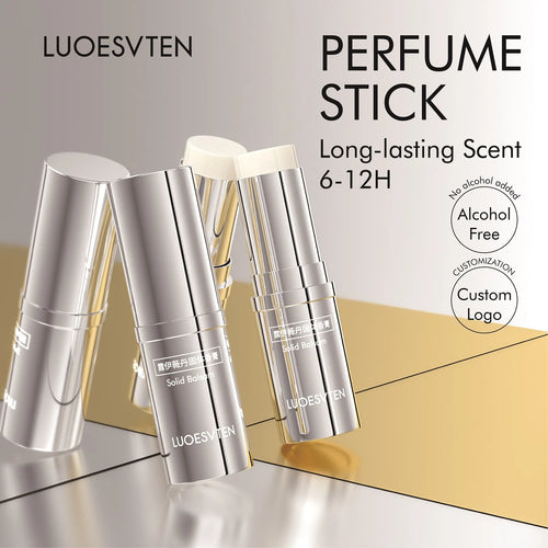 Alcohol-free Portable Long Lasting Floral & Fruity Scent Fragrant Solid Perfume Stick