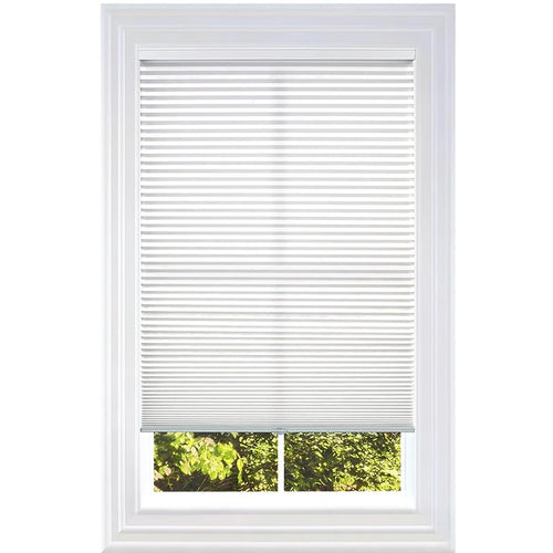 Cordless Built-In Cellular Horizontal Pleated Shades Light Filtering for Home Thermal