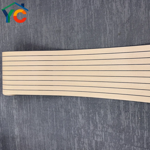 3D Wood Grain Grille Foam Wall Sticker, 40 x 300 cm, 3 mm Thick