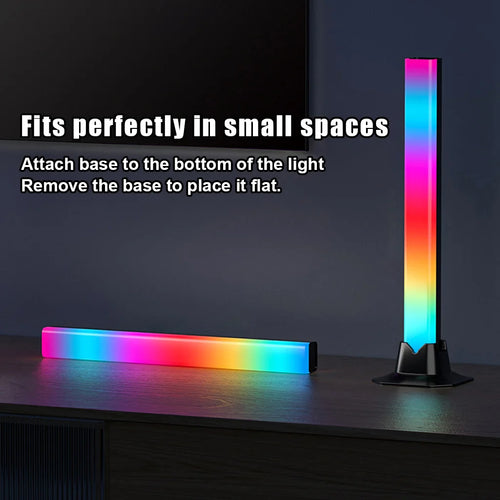 APP Remote Control Light Bar Smart WIFI TV Ambient Esports Room RGBIC Monitor Lamp Voice
