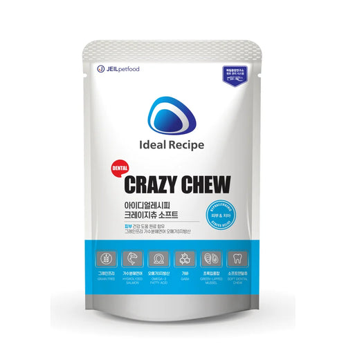 Recipe Organic Grain-Free Dental Treats for Dogs with Hydrolyzed Salmon and Omega-3 Fatty