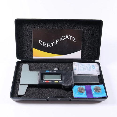 Tire Tread Depth Gauge Meter Measurer Tool Caliper Thickness Gauges Tread Brake Pad