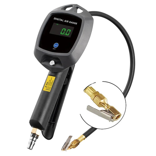 Digital Tire Inflator with Pressure Tread Depth Gauge for Car Air Compressor Motorcycles