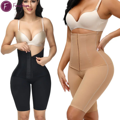 Breathable 2-in-1 Slimming Panties Postpartum Waist Cincher Trimmer Butt Lift Shaper Firm