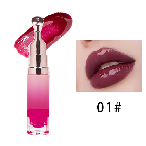 Moisturizing Lip Gloss Hydrating Lip Butter Balm Vegan Lip Care Protector Lip Glaze