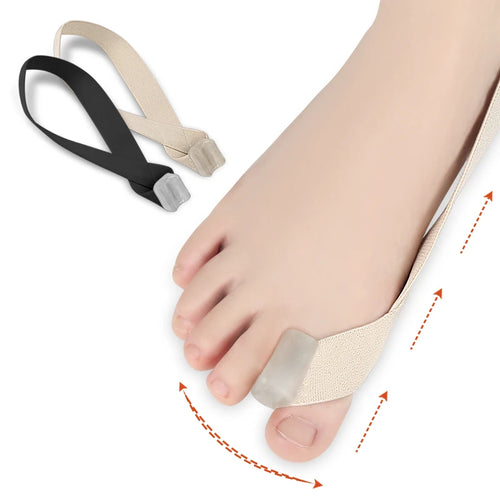 Gel Toe Separators for Overlapping Toes Bunions Big Toe Alignment Corrector and Spacer