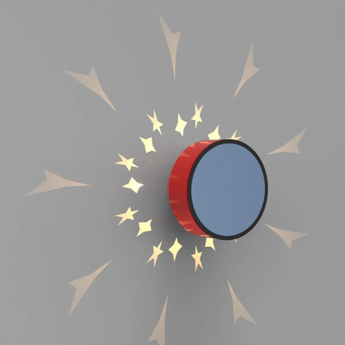 Outdoor Solar Wall Mounted LED Lights Waterproof Warm White IP65 Rating PC Body with DC