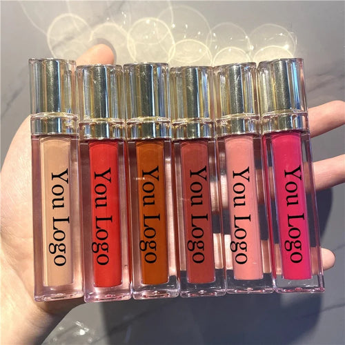 Sexy Lip Gloss for Women Shiny Liquid Lipstick Waterproof Long-lasting Lip Plumper Gloss