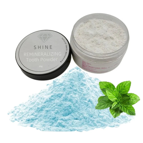 Remineralizing Tooth Powder, Fluoride-Free Hydroxyapatite Formula, Supports Enamel