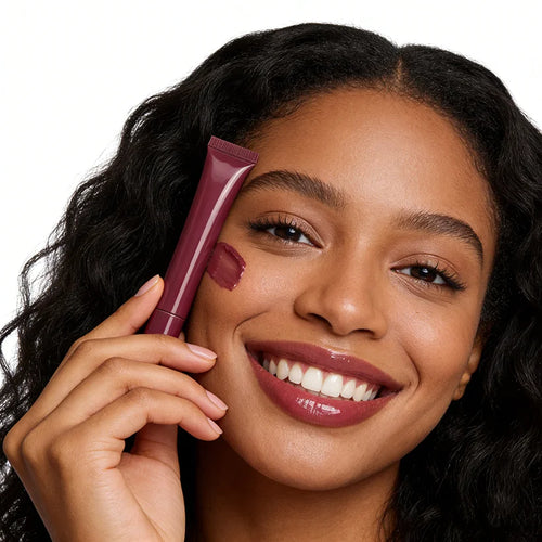 Hydrating Vegan Plump Lip Gloss Lip Tint Peptide Lip Balm