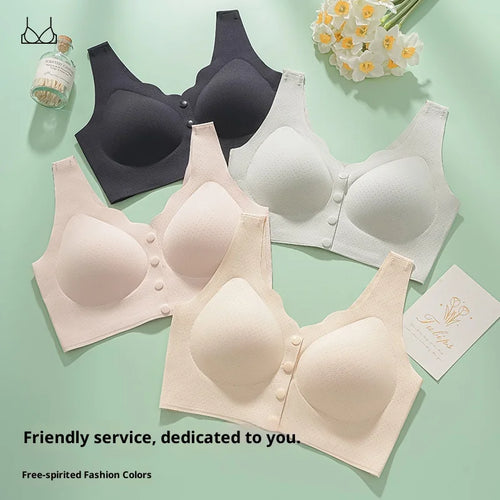58885 Mother Jelly Anti-sagging Front Buckle Adjustable Straps Solid Summer Nylon