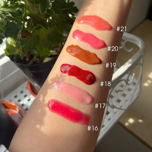 Pigmented Lip Gloss Case Peptide Lip Balm Mirror Water Lip Tint Gloss SPF 20+