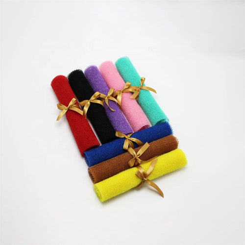 Exfoliating Washcloth Towel Body Scrubber Loofah African Net Sponge Bathing Back Scrubber