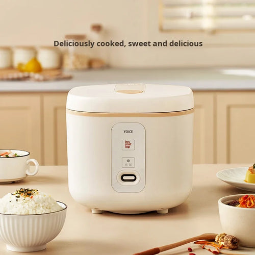 Youyi 2L Mini Rice Cooker Multifunctional Intelligent Steamer for 2-4 People Household