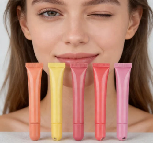 10 Colors Polypeptide-Infused Moisturizing Liquid Lip Balm