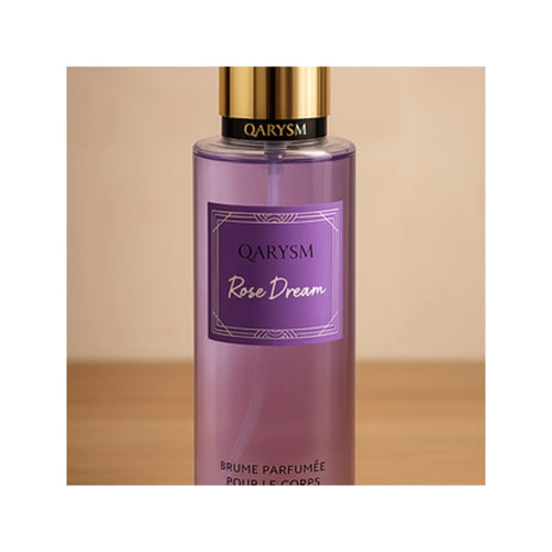 Qarysm Women's Rose Dream Body Mist 250ml France Original Fragrance Floral Gourmand