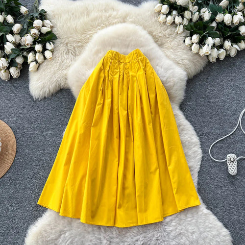 Draped Straight Skirt Women Skirts for Girls Casual Skirt Clothes Women