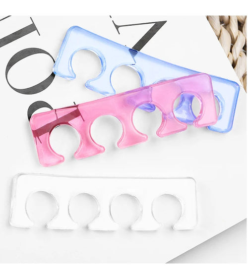 Misscheering Toe Finger Separator Soft Silicon Nail Toe Separator Divider Spacer