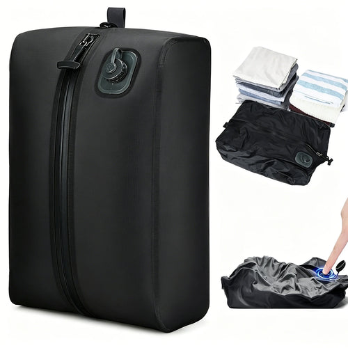 TPU Vacuum Bag for Travel Reusable Compression Bag with Waterproof Zipper Save Space