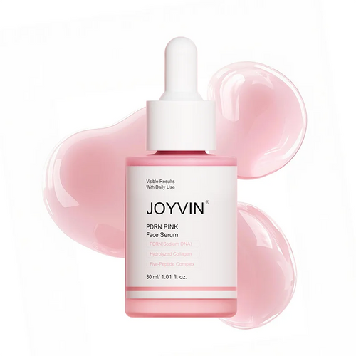 PDRN Pink Glow Peptide Serum with Salmon DNA Niacinamide to Hydrating Brightening Firming