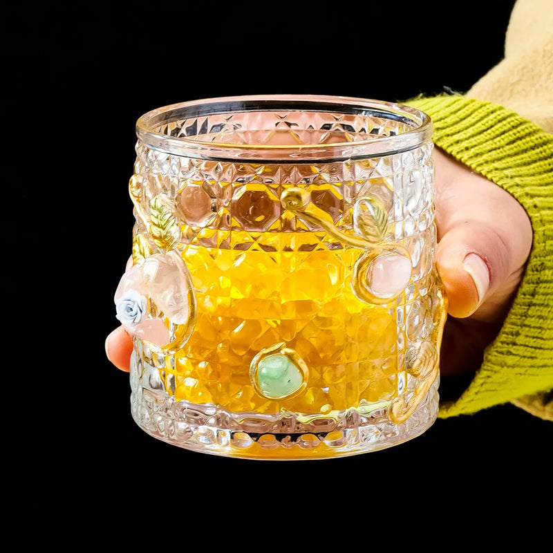 Spinning Whiskey Glasses