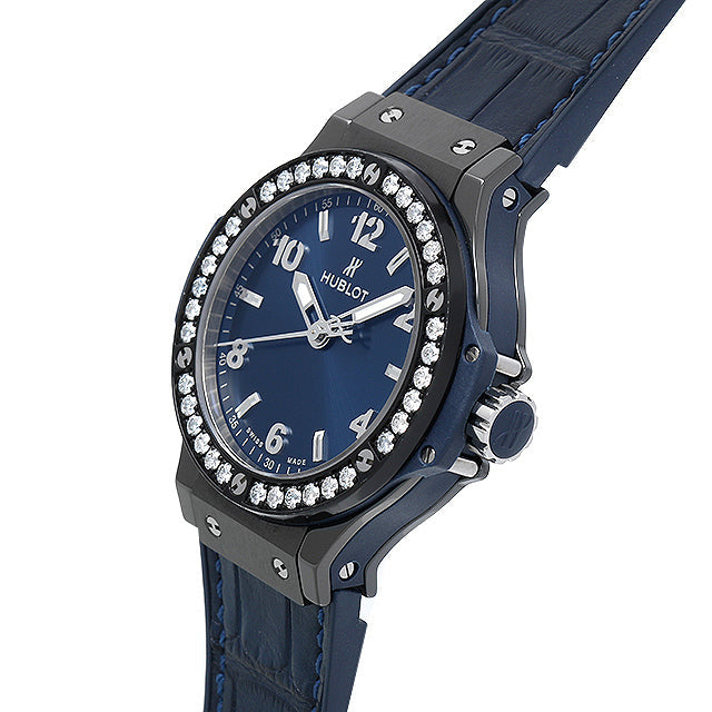 Big Bang, Ceramic Blue Diamonds, 38mm, Ref# 361.CM.7170.LR.1204