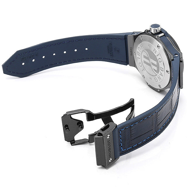 Big Bang, Ceramic Blue Diamonds, 38mm, Ref# 361.CM.7170.LR.1204