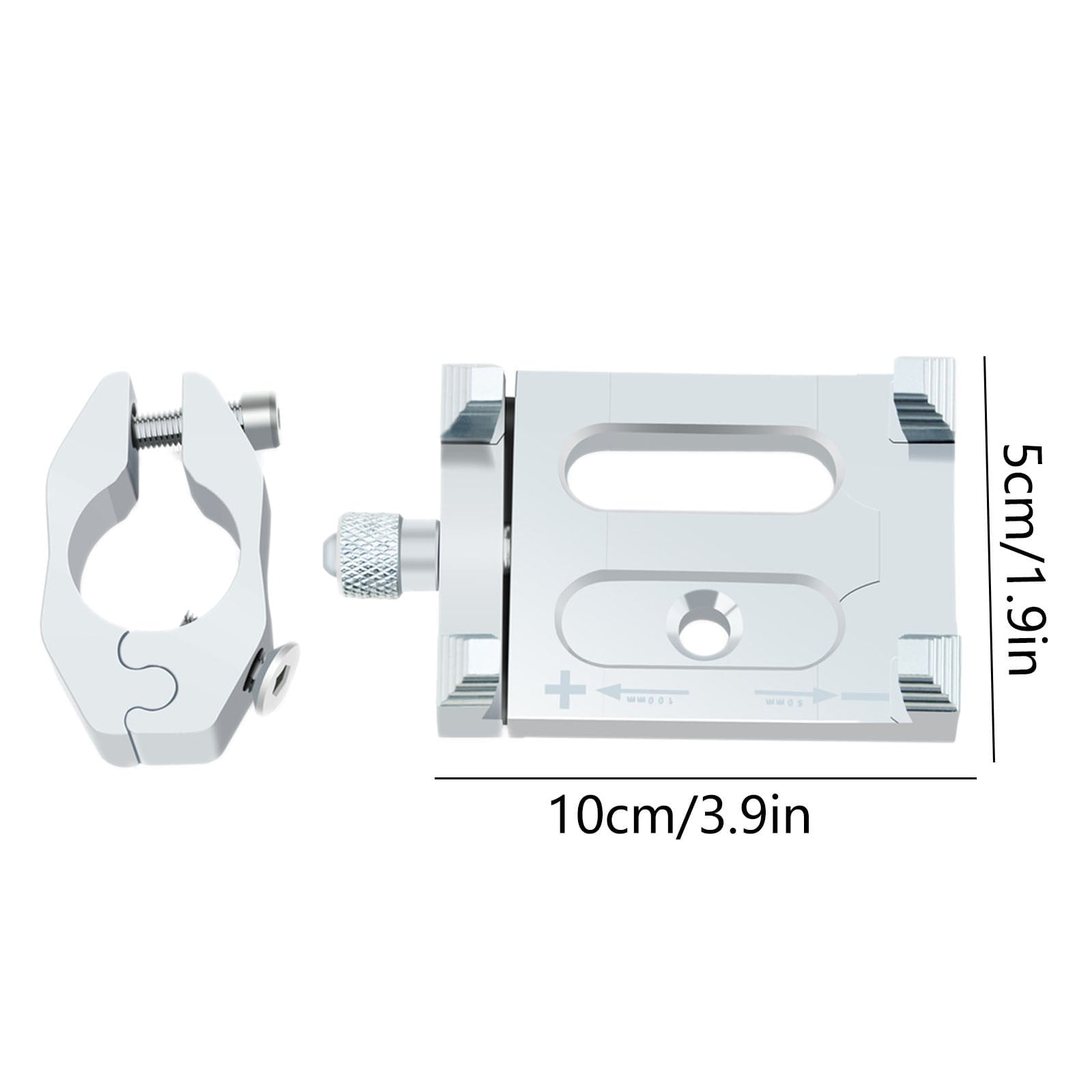 SCNOR CNC Aluminum 360° Motorcycle Phone Mount - image 3