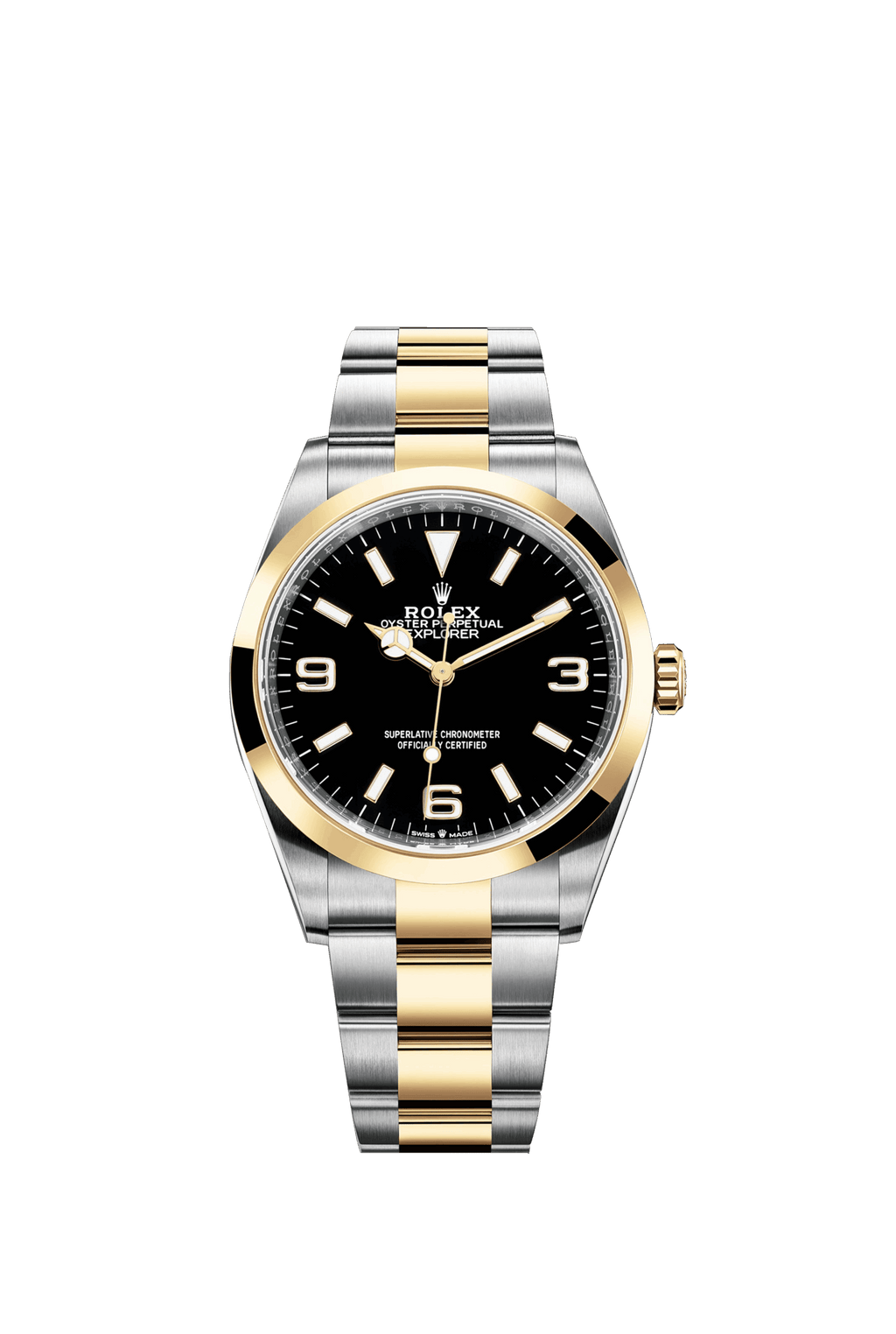 Explorer, 18k Yellow Gold and Stainless steel, 36mm, Ref# 124273-0001, 2024