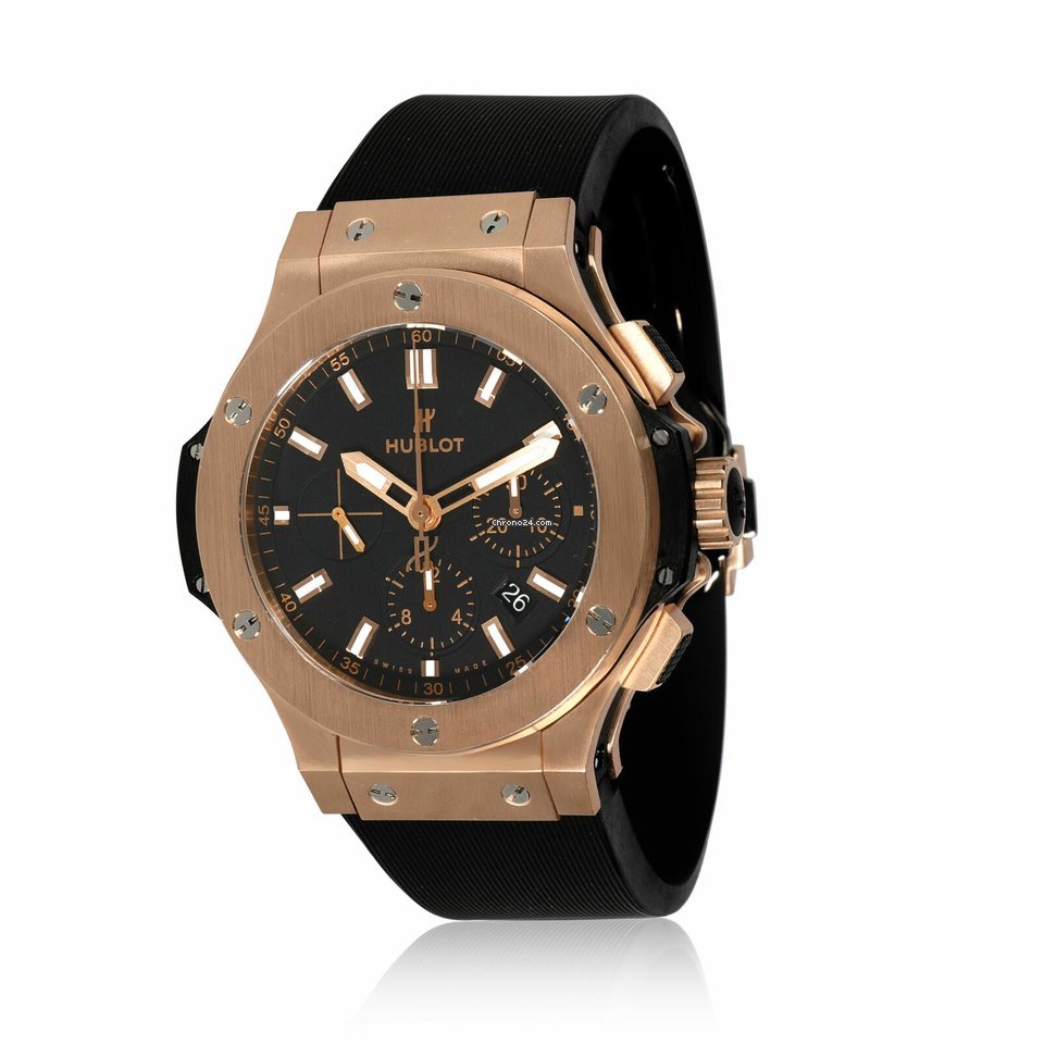 Big Bang, Gold Chronograph, 18k Rose Gold, 44 mm, Ref# 301.RX.1180.RX