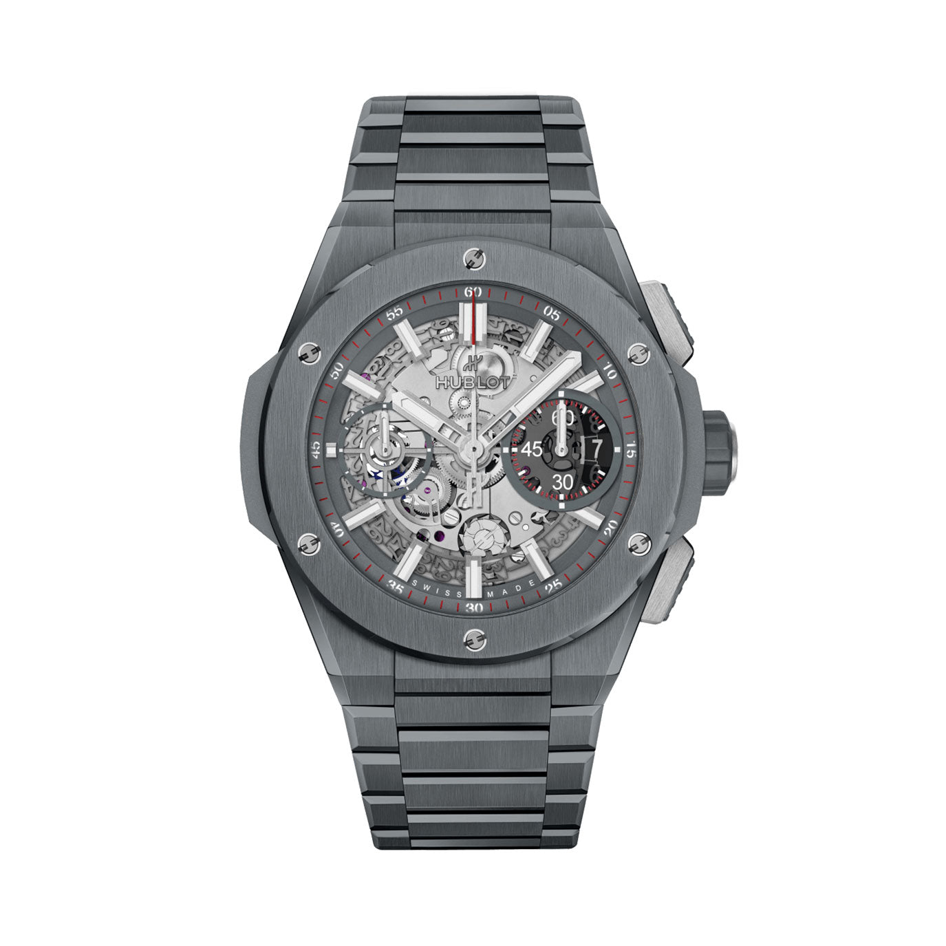 Big Bang Integrated Grey Ceramic, 42mm, Ref# 451.FX.6923.FX, Unworn 2025