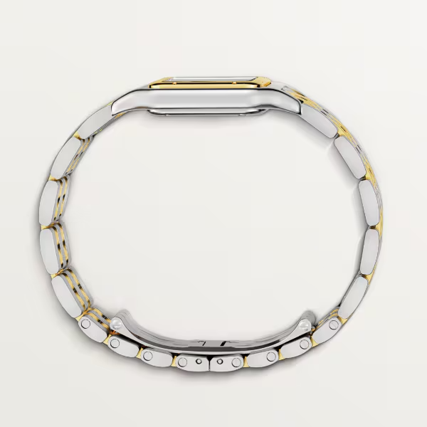 Unworn Panthère de, Stainless Steel, 18k Yellow Gold, 29mm x 37mm, Ref# W2PN0007, box and papers