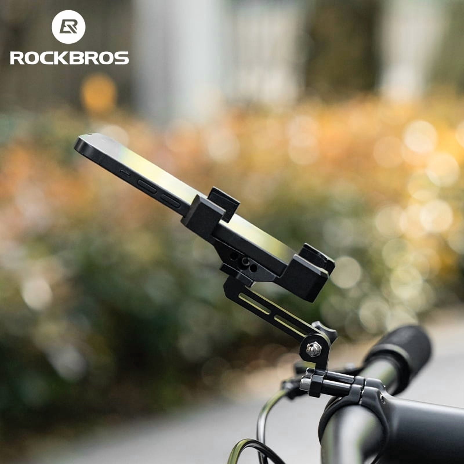 ROCKBROS Aluminum Adjustable Cycling Phone Holder - image 3