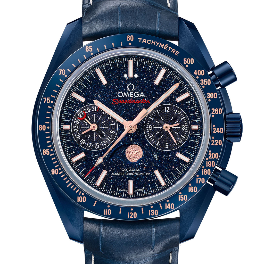 New 2024, Speedmaster Moonphase, 304.93.44.52.03.002, box and papers