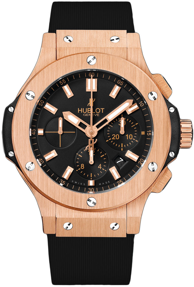 Big Bang, Gold Chronograph, 18k Rose Gold, 44 mm, Ref# 301.RX.1180.RX