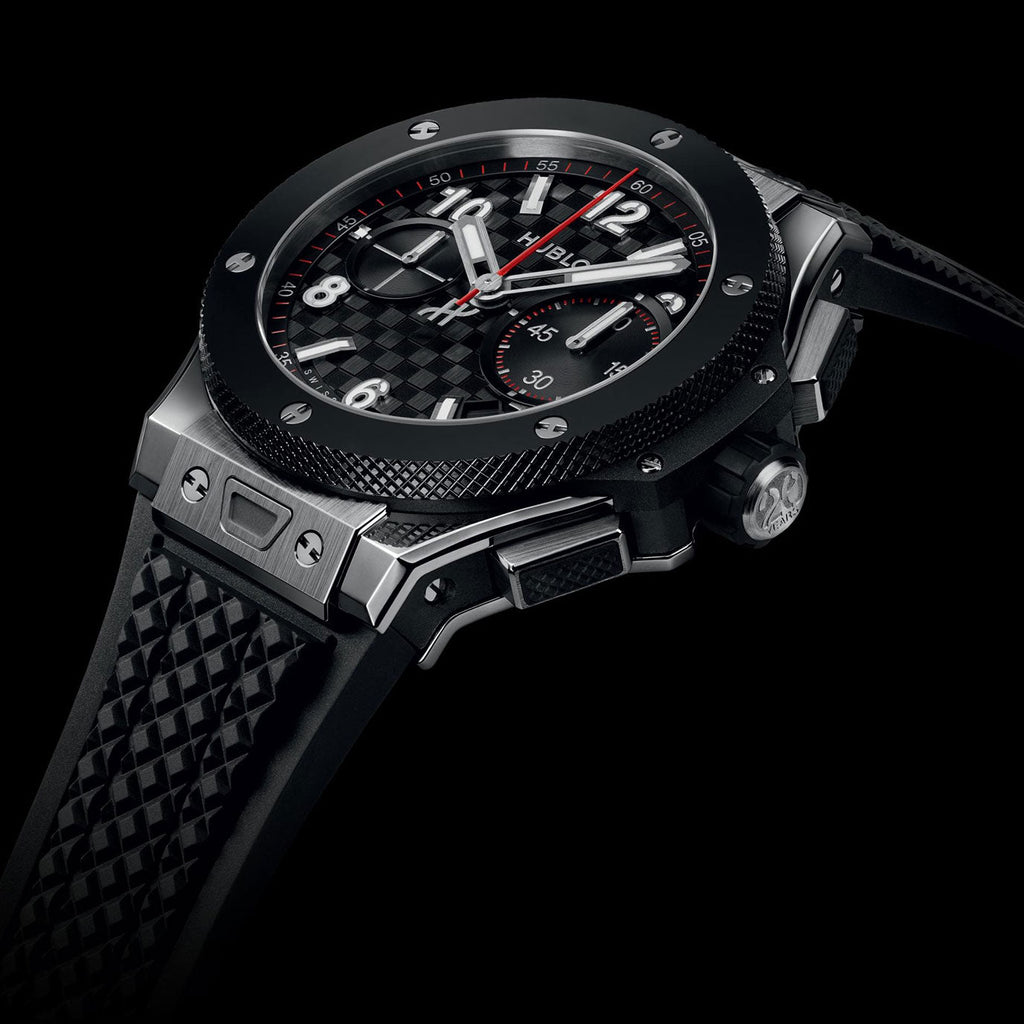 Unworn Big Bang 20th Anniversary Titanium Ceramic 43, 431.NM.1337.RX, box and papers