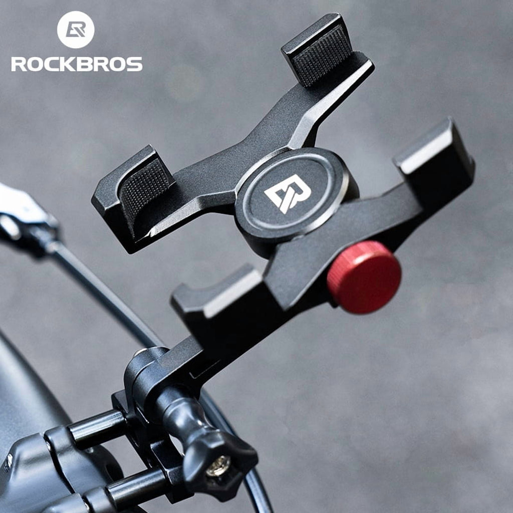 ROCKBROS Aluminum Adjustable Cycling Phone Holder - image 6
