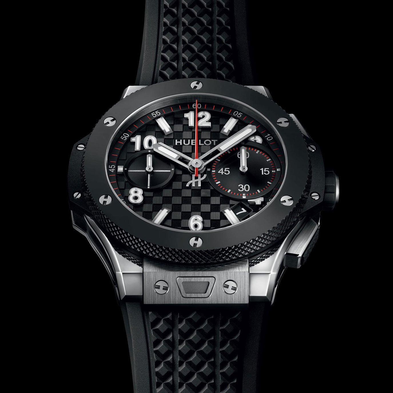 Unworn Big Bang 20th Anniversary Titanium Ceramic 43, 431.NM.1337.RX, box and papers