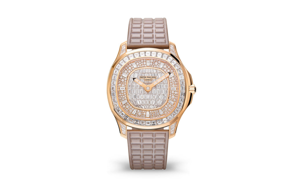 Aquanaut Luce Haute Joaillerie, 18k Rose Gold with 313 diamonds ~7, 9ct, 38, 8mm, Ref# 5062/450R-001