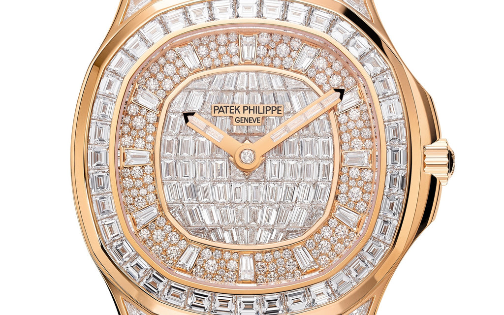 Aquanaut Luce Haute Joaillerie, 18k Rose Gold with 313 diamonds ~7, 9ct, 38, 8mm, Ref# 5062/450R-001