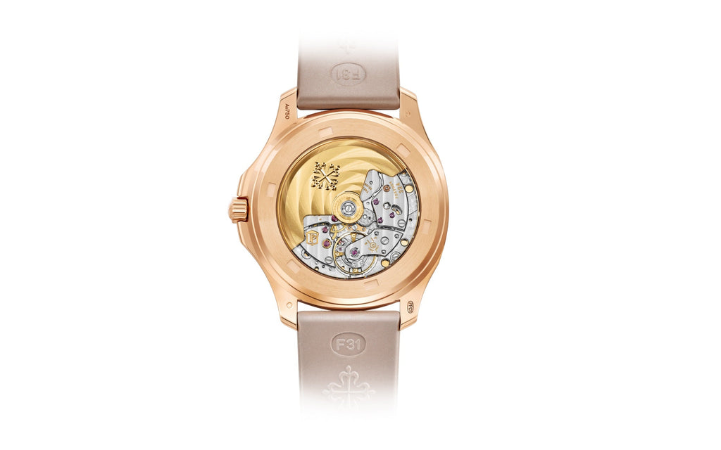 Aquanaut Luce Haute Joaillerie, 18k Rose Gold with 313 diamonds ~7, 9ct, 38, 8mm, Ref# 5062/450R-001